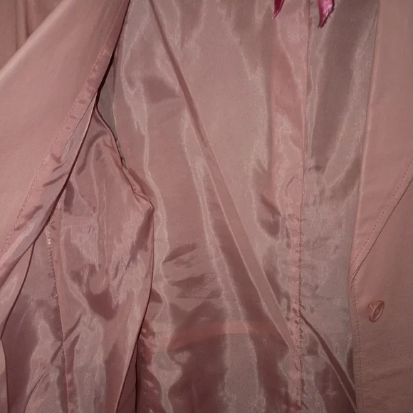 Women's Pink Leather Jacket - Picture 9 of 14